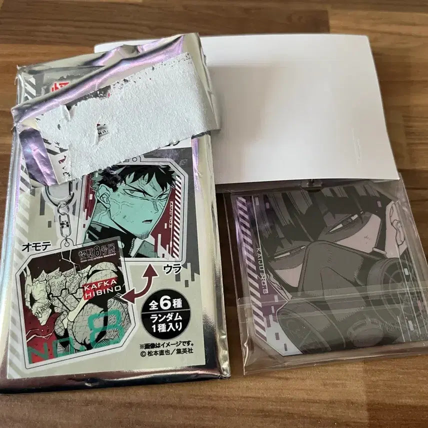 [BUNJANG] Kaiju No. 8 Hoshina Number Keyring / 괴수 8호 원화전 넘버즈키링 호시나