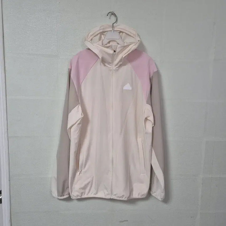 [SOLD OUT] 아디다스 여성 후드 바람막이 핑크 베이지