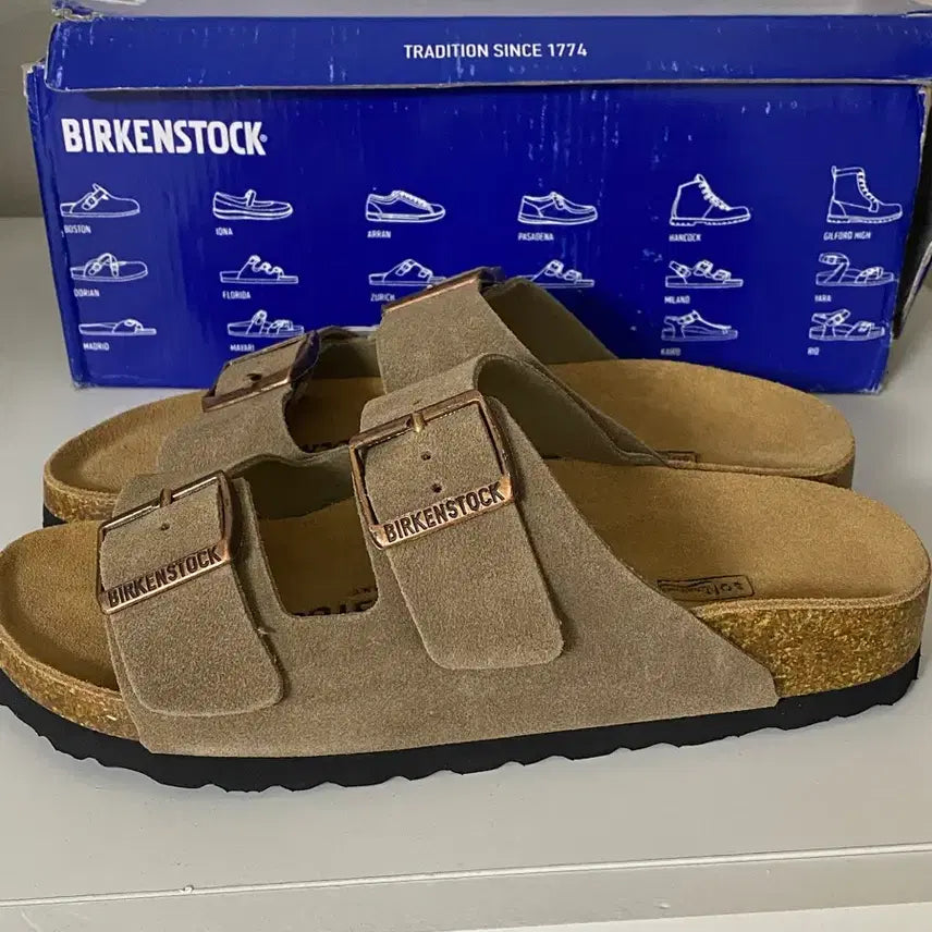 [BUNJANG] BIRKENSTOCK Arizona Suede Sandals / BIRKENSTOCK 버켄스탁 아리조나 샌들