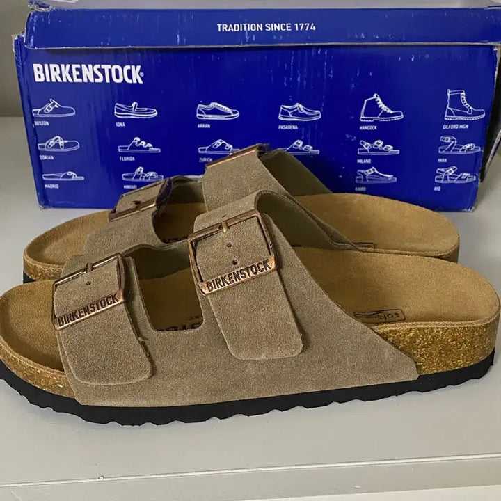 [BUNJANG] BIRKENSTOCK Arizona Suede Sandals / BIRKENSTOCK 버켄스탁 아리조나 샌들
