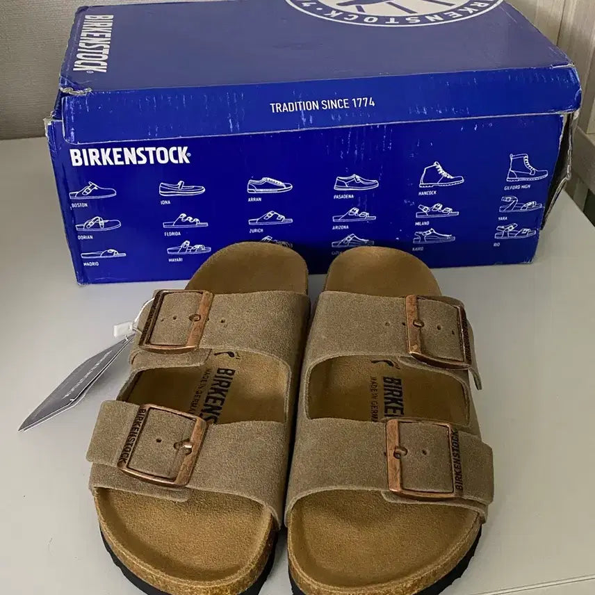[BUNJANG] BIRKENSTOCK Arizona Suede Sandals / BIRKENSTOCK 버켄스탁 아리조나 샌들