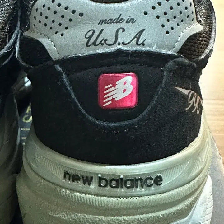 [BUNJANG] 뉴발란스 990 메이드 인 USA v3 블랙 225 사이즈 / 뉴발란스 990 메이드 인 USA v3 블랙 225 사이즈
