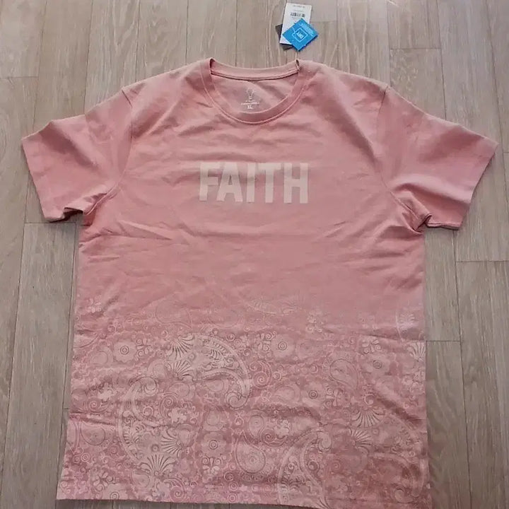 [BUNJANG] Uniqlo Pink Short Sleeve T-Shirt XL / (새제품) 유니클로 핑크 반팔 XL