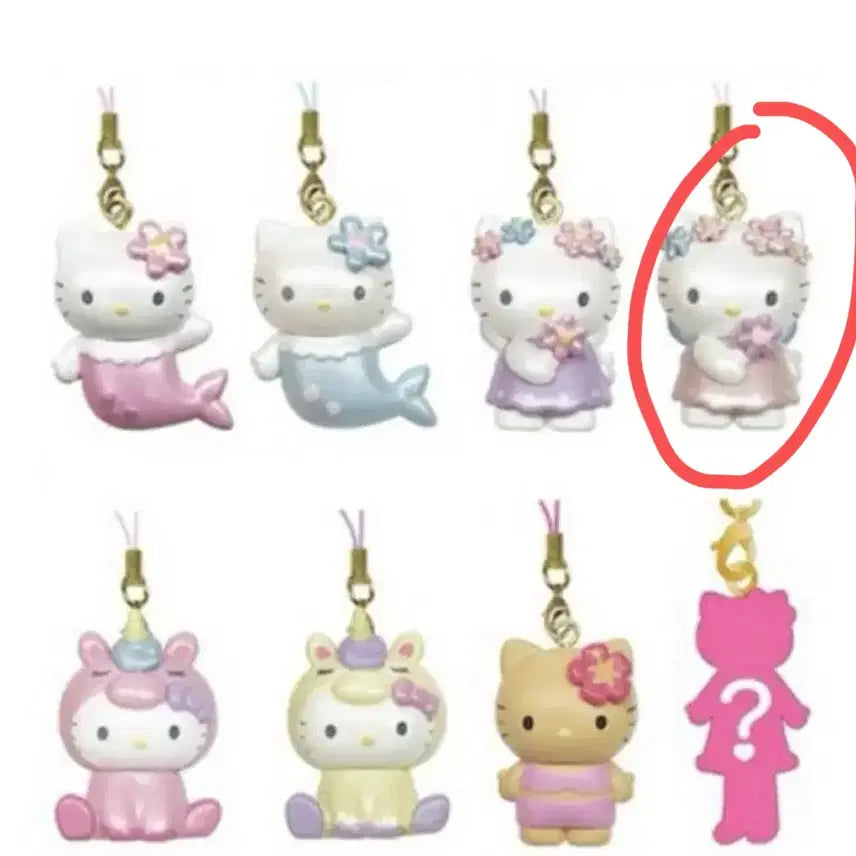 [BUNJANG] Sanrio Hello Kitty Fantasy Secret Random Strap Fairy / 새상품) 산리오 헬로키티 판타지 시크릿 랜덤 스트랩 요정