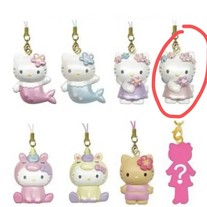 [BUNJANG] Sanrio Hello Kitty Fantasy Secret Random Strap Fairy / 새상품) 산리오 헬로키티 판타지 시크릿 랜덤 스트랩 요정