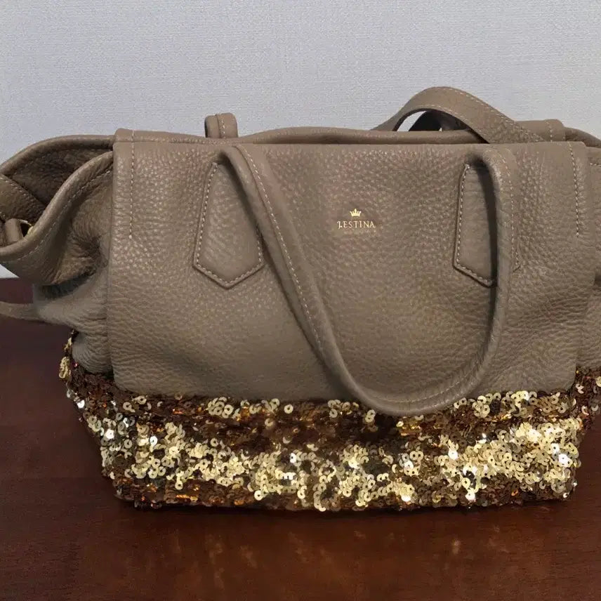 [BUNJANG] J.ESTINA Shoulder Bag with Sequin Detail / 제이에스티나 백