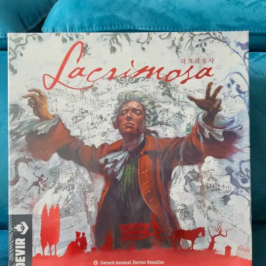 [BUNJANG] Devir Lacrimosa Board Game (Korean Edition) Sealed / 데비어 라크리모사 보드게임 (Lacrimosa) 미개봉(새제품)