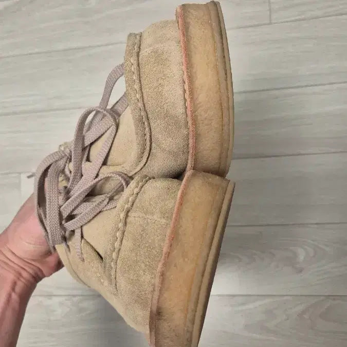 [BUNJANG] Lost Garden Dive Beige Boots / 로스트가든 다이브 265사이즈 (실 사이즈 280)