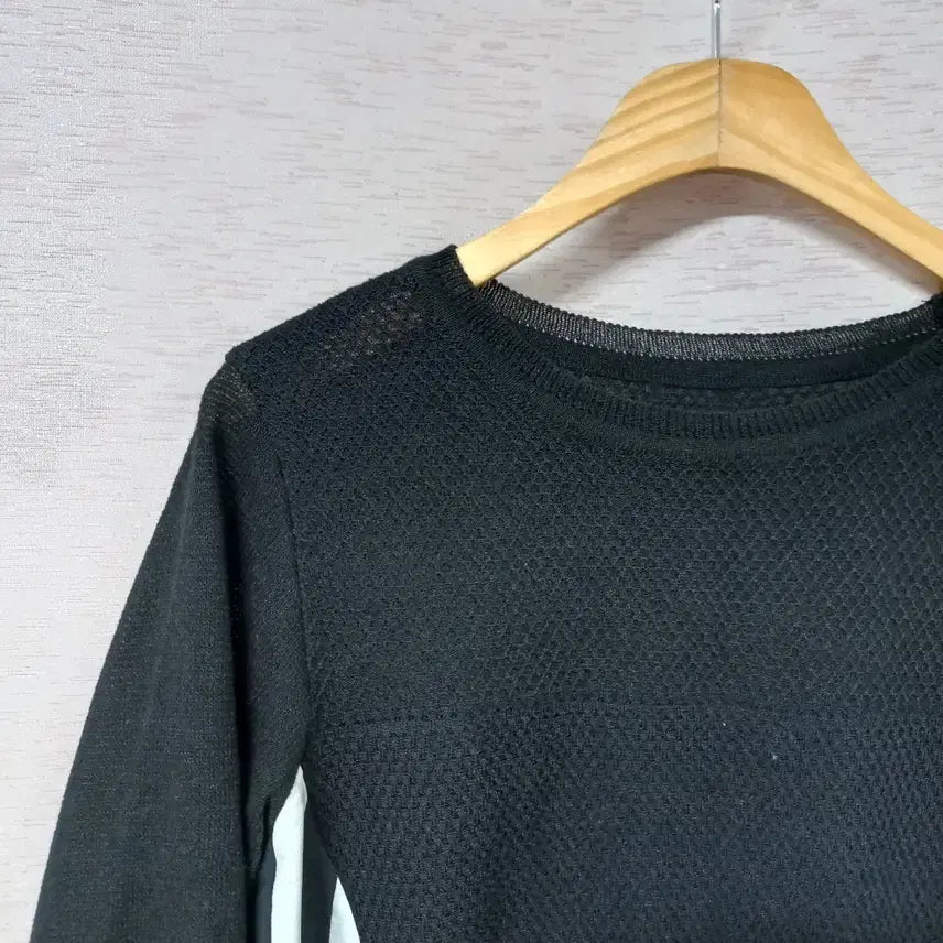 [SOLD OUT] B4-18/손정완 매색 마혼방 스트라이프 니트티 여성