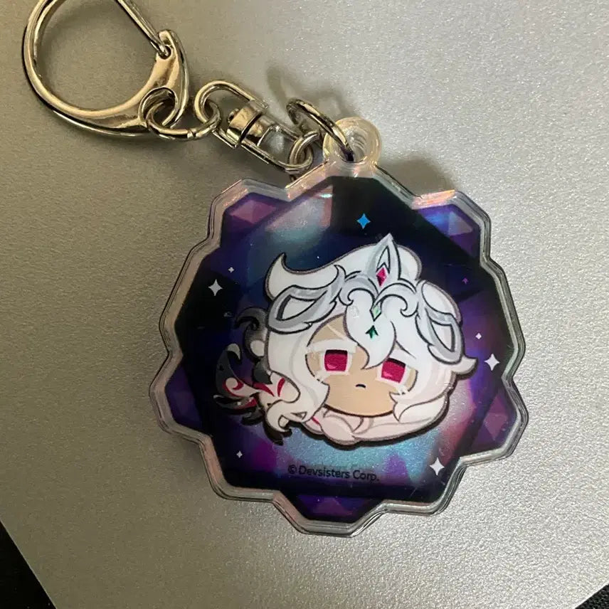 [BUNJANG] Cookie Run: Kingdom Awakened St. Lily Cookie Soulstone Keyring / 쿠키런: 킹덤 각성 세인트릴리 쿠키 영혼석 키링(교환 가능)