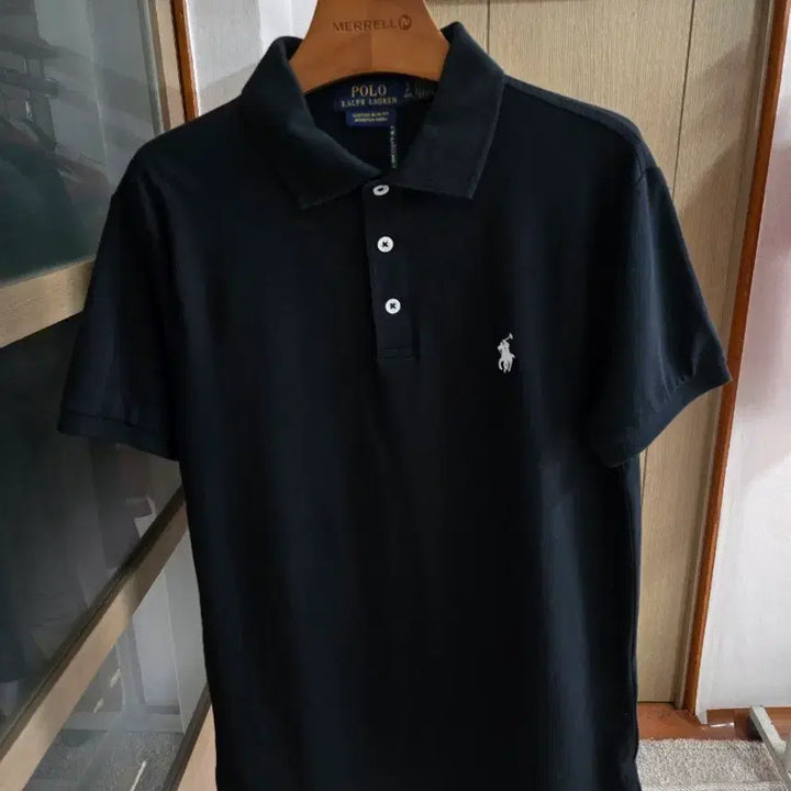 [BUNJANG] Polo Ralph Lauren Custom Slim Fit Polo Shirt / 남성S 폴로 랄프로렌 신형 커스텀 슬림핏 카라 반팔티