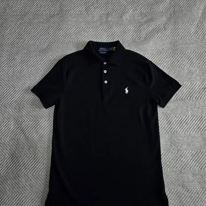 [BUNJANG] Polo Ralph Lauren Custom Slim Fit Polo Shirt / 남성S 폴로 랄프로렌 신형 커스텀 슬림핏 카라 반팔티