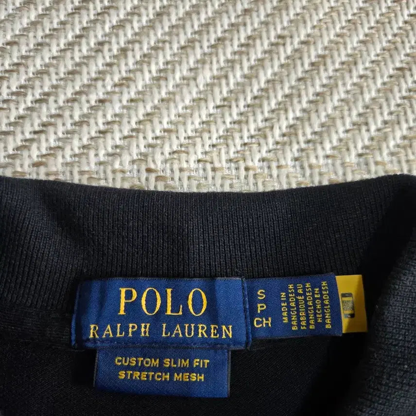 [BUNJANG] Polo Ralph Lauren Custom Slim Fit Polo Shirt / 남성S 폴로 랄프로렌 신형 커스텀 슬림핏 카라 반팔티