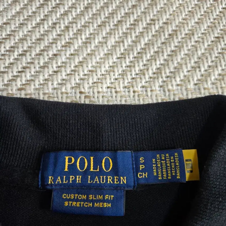 [BUNJANG] Polo Ralph Lauren Custom Slim Fit Polo Shirt / 남성S 폴로 랄프로렌 신형 커스텀 슬림핏 카라 반팔티