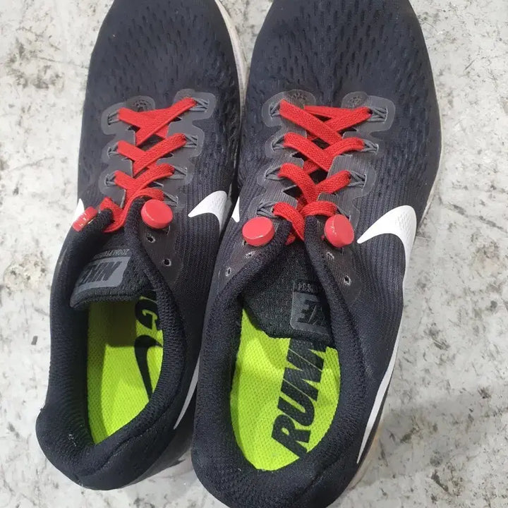 [BUNJANG] Nike Running Shoes / 나이키 런닝화 검/빨 운동화