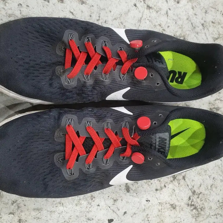 [BUNJANG] Nike Running Shoes / 나이키 런닝화 검/빨 운동화