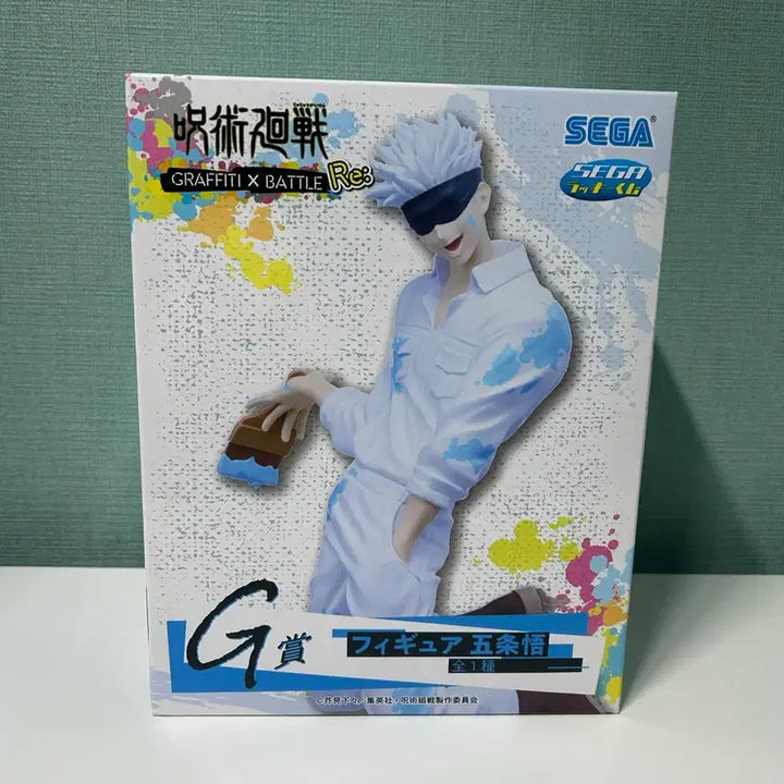 [BUNJANG] SEGA Jujutsu Kaisen Graffiti x Battle Gojo Satoru Figure / (미개봉) 주술회전 그래피티 X 배틀 고죠 사토루 피규어 새상품