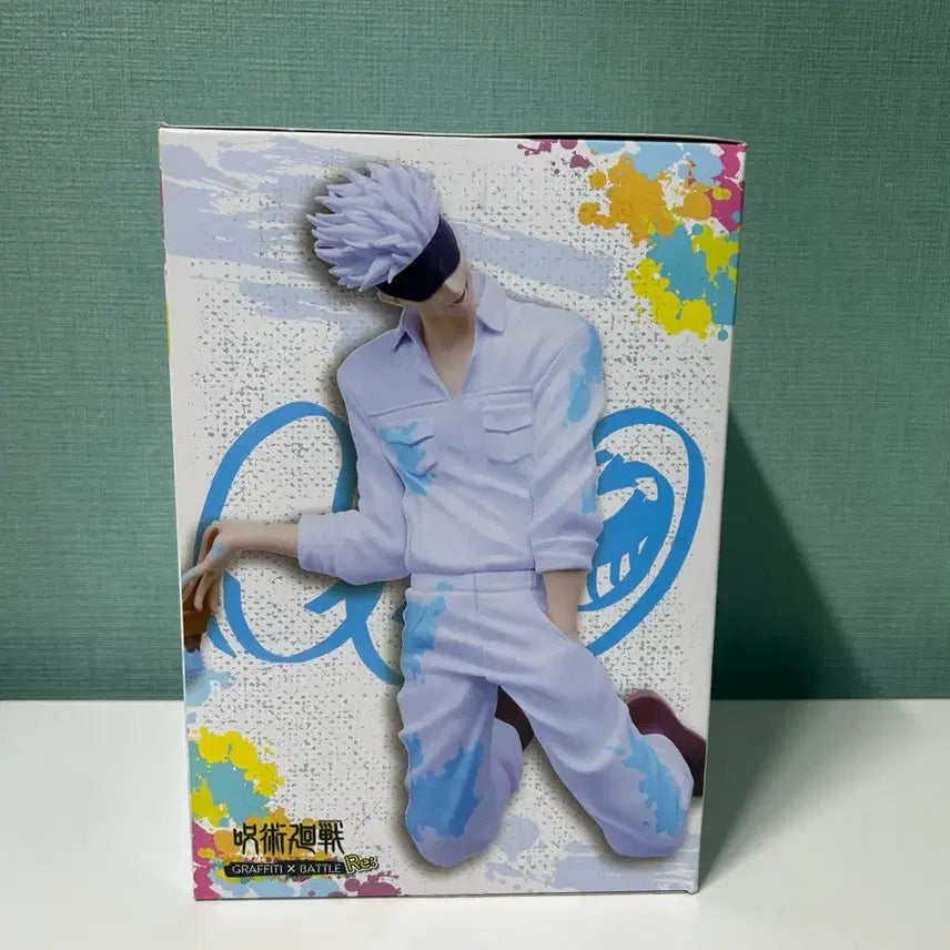 [BUNJANG] SEGA Jujutsu Kaisen Graffiti x Battle Gojo Satoru Figure / (미개봉) 주술회전 그래피티 X 배틀 고죠 사토루 피규어 새상품