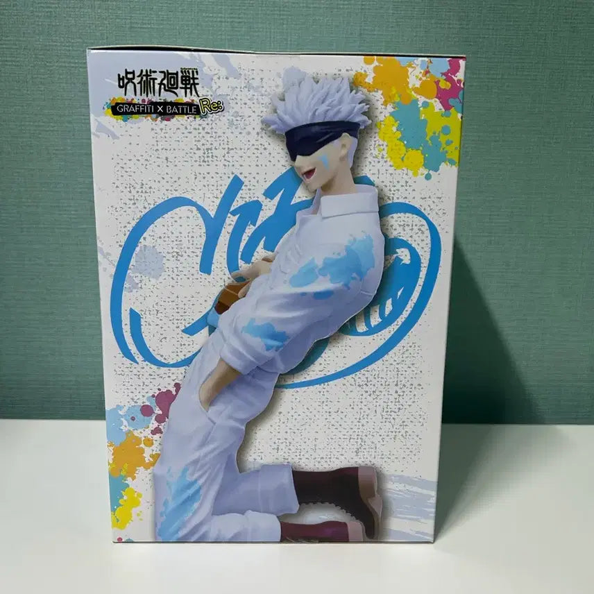[BUNJANG] SEGA Jujutsu Kaisen Graffiti x Battle Gojo Satoru Figure / (미개봉) 주술회전 그래피티 X 배틀 고죠 사토루 피규어 새상품
