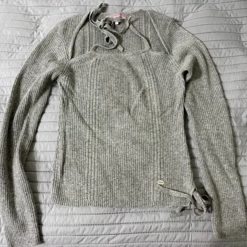 [BUNJANG] Rola Rola Angora Knit Sweater / 로라로라 앙고라 니트