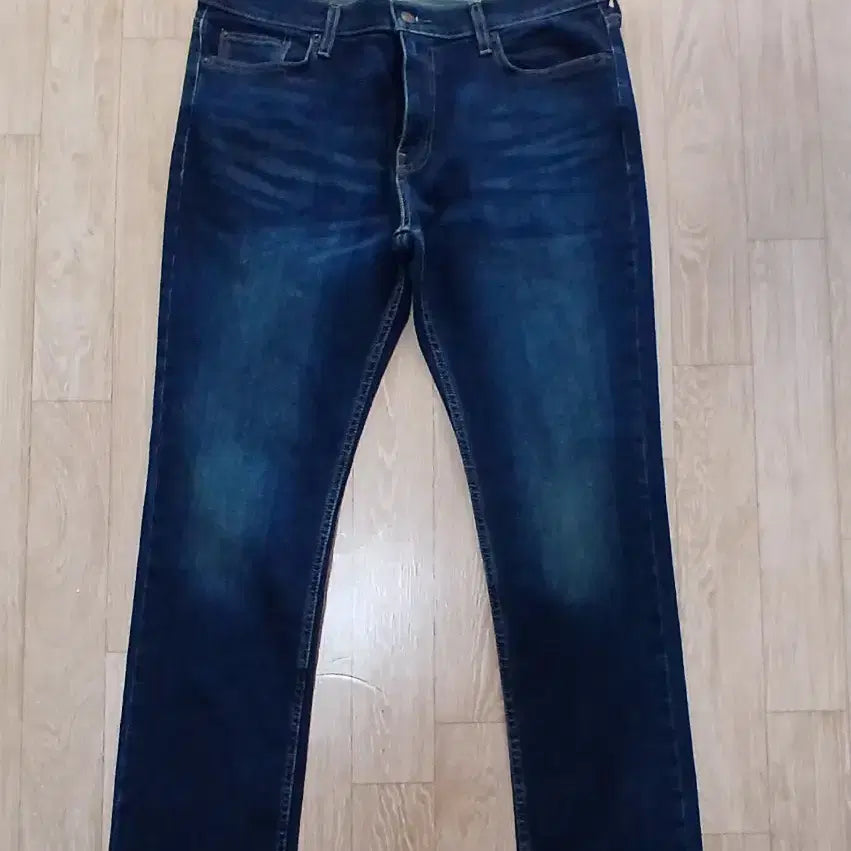 [BUNJANG] Hollister Slim Straight Denim Jeans / 홀리스터 슬림 스트레이트 데님 34