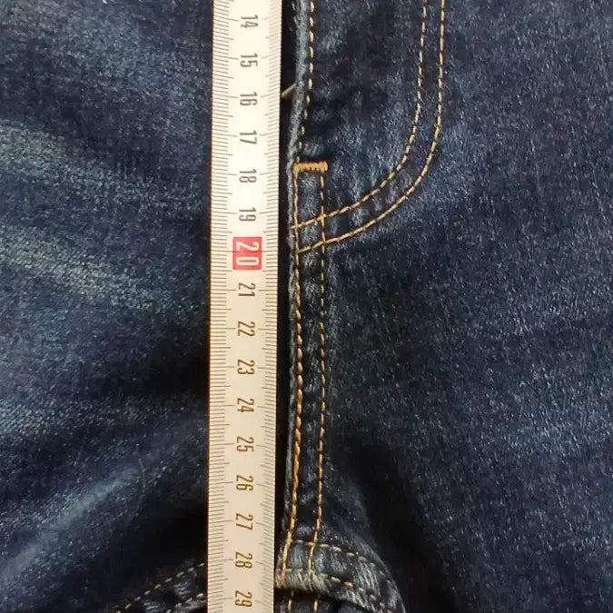 [BUNJANG] Hollister Slim Straight Denim Jeans / 홀리스터 슬림 스트레이트 데님 34