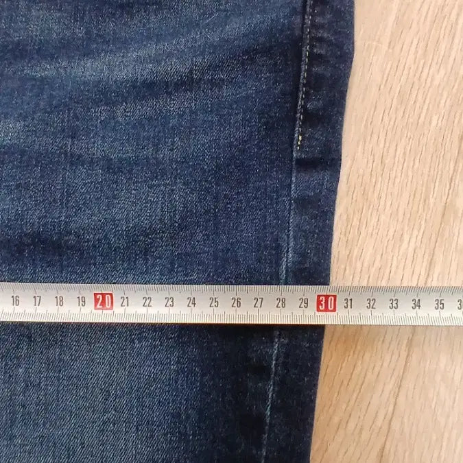 [BUNJANG] Hollister Slim Straight Denim Jeans / 홀리스터 슬림 스트레이트 데님 34