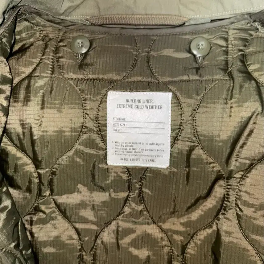 [SOLD OUT] 프릭스 스토어 숏 m65 외피,내피 완제품 올리브 그린 판매