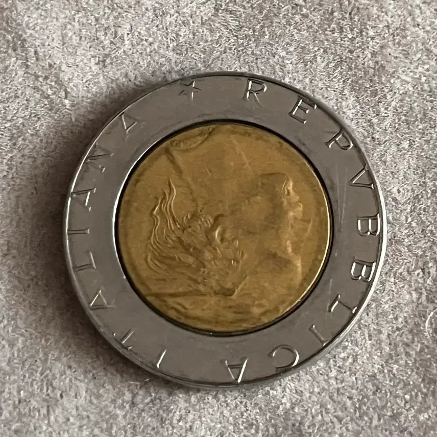 [BUNJANG] Italian 500 Lire Coin (1991) / 1991년 이탈리아 500리라 주화