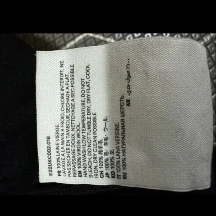 [BUNJANG] AMI Big Heart Cardigan L (Black) / [새상품급/급쳐] 아미 빅하트 가디건 L (블랙)