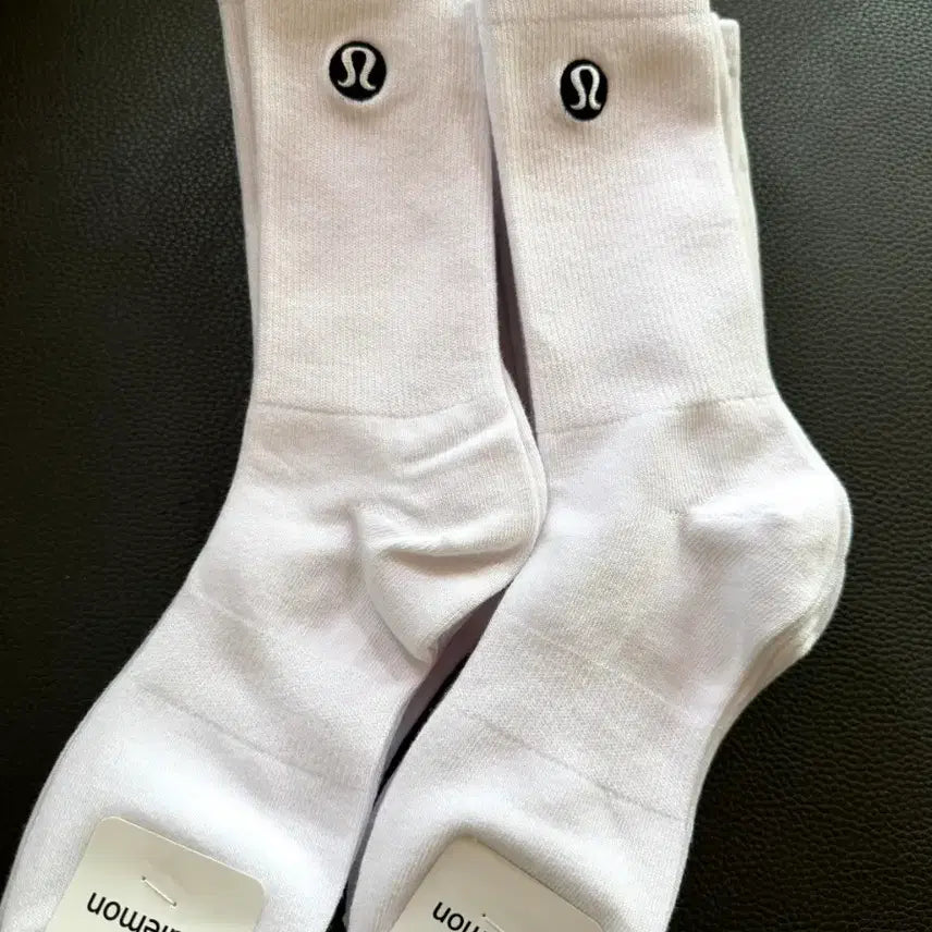 [BUNJANG] Lululemon Everyday Socks White 10-Pair Set / 룰루레몬 에브리데이 양말 화이트 10켤레세트