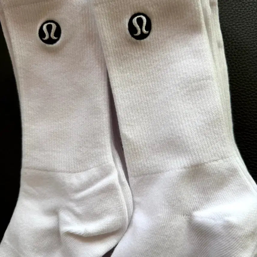 [BUNJANG] Lululemon Everyday Socks White 10-Pair Set / 룰루레몬 에브리데이 양말 화이트 10켤레세트