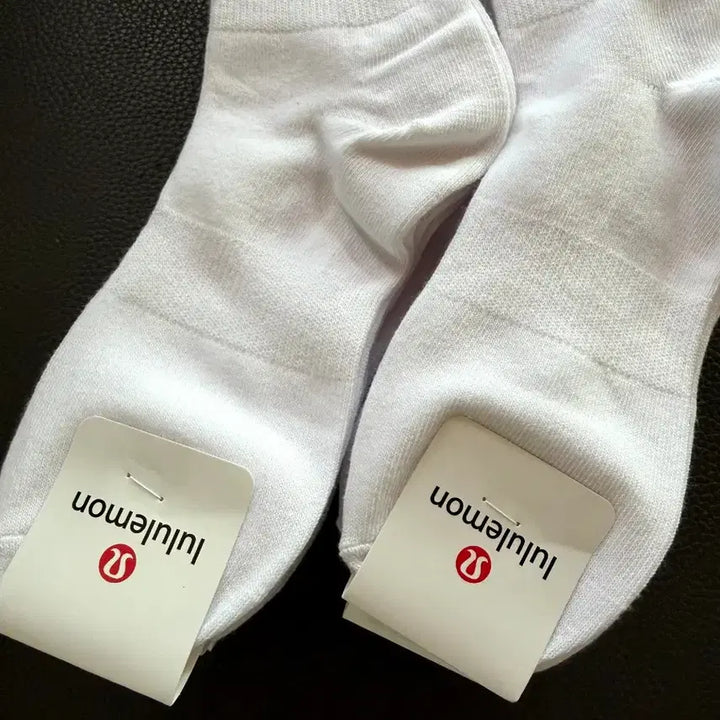 [BUNJANG] Lululemon Everyday Socks White 10-Pair Set / 룰루레몬 에브리데이 양말 화이트 10켤레세트