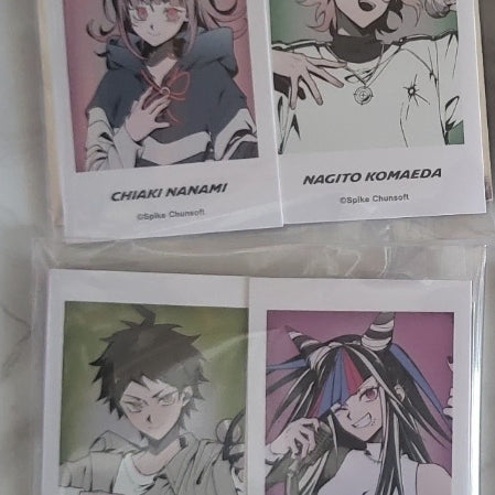 [BUNJANG] Danganronpa Round1 Collaboration Cheki Photocard Set / 단간론파 라운드원콜라보 체키 포카 세트 판매합니다