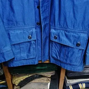 [BUNJANG] Blue Blue Japan BDU Jacket Indigo Dyed / Blue Blue Japan 블루블루재팬 BDU 자켓 인디고다이드 100