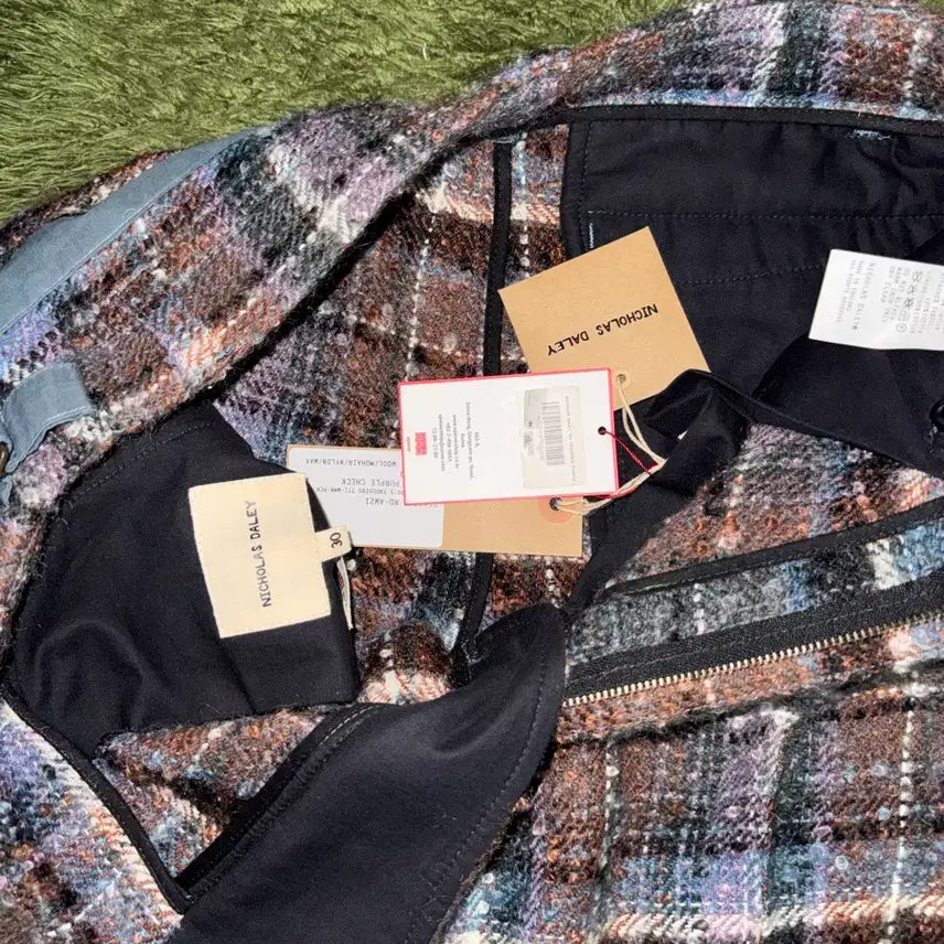[BUNJANG] NICHOLAS DALEY 70s Check Trousers / [30] NICHOLAS DALEY 니콜라스 데일리 70s 체크 트라우저