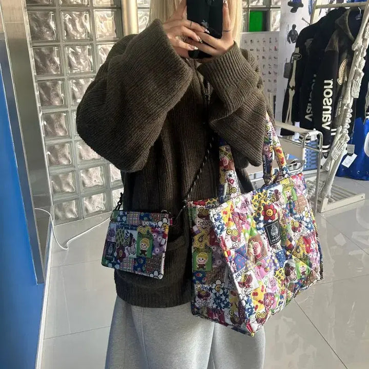 [BUNJANG] Hysteric Glamour Hysteric Mini Square Bag / HYSTERIC GLAMOUR 히스테릭 글래머 히스테릭 미니 스퀘어 백