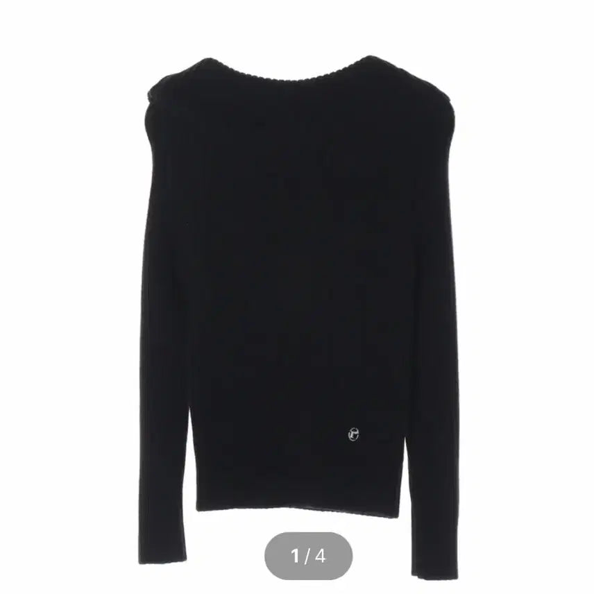 [BUNJANG] Rola Rola Off-Shoulder Knit Top / 로라로라 리브 오프숄더 니트