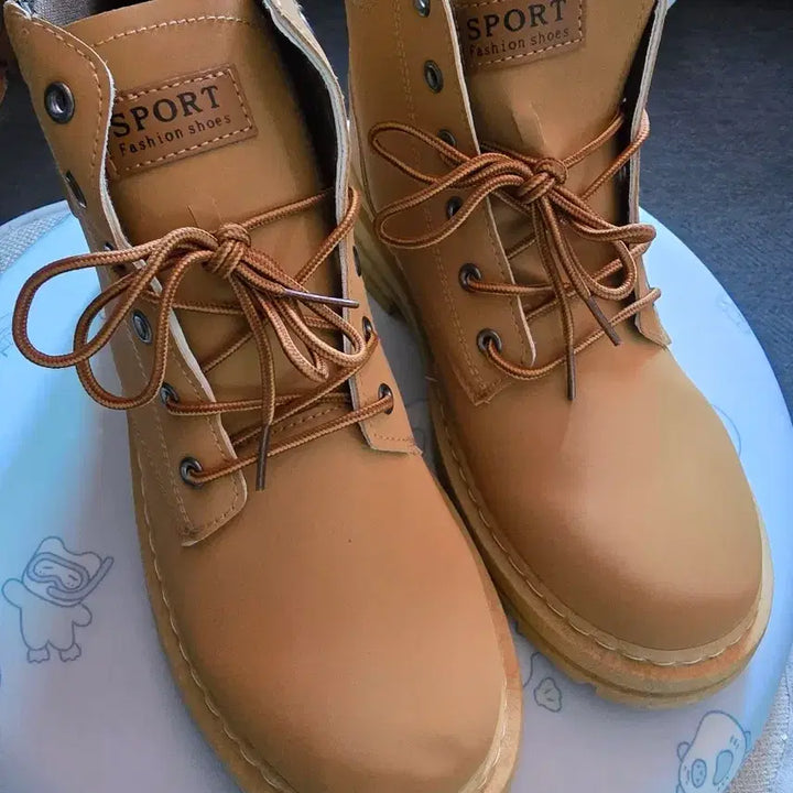 [BUNJANG] Fashion Walker Boots Bundle Set / 스포츠 패션 워커 부츠 브라운/블랙 [일괄] [새상품]