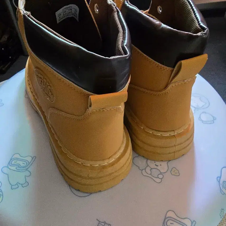 [BUNJANG] Fashion Walker Boots Bundle Set / 스포츠 패션 워커 부츠 브라운/블랙 [일괄] [새상품]