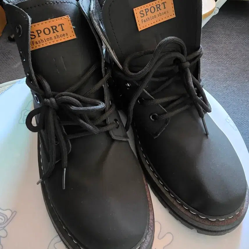 [BUNJANG] Fashion Walker Boots Bundle Set / 스포츠 패션 워커 부츠 브라운/블랙 [일괄] [새상품]