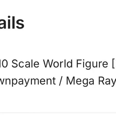 [BUNJANG] ZR Studio Shiny Mega Rayquaza 1/10 Scale Resin Figure (Sealed) / (미개봉)메가 레쿠쟈 이로치 1/10스케일 레진 피규어