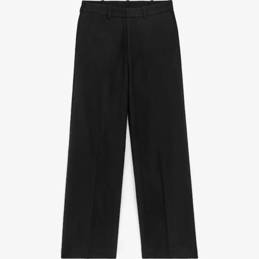 [BUNJANG] Arket Relaxed Wool Trousers Black / 아르켓 블랙 릴렉스드 울 트라우저