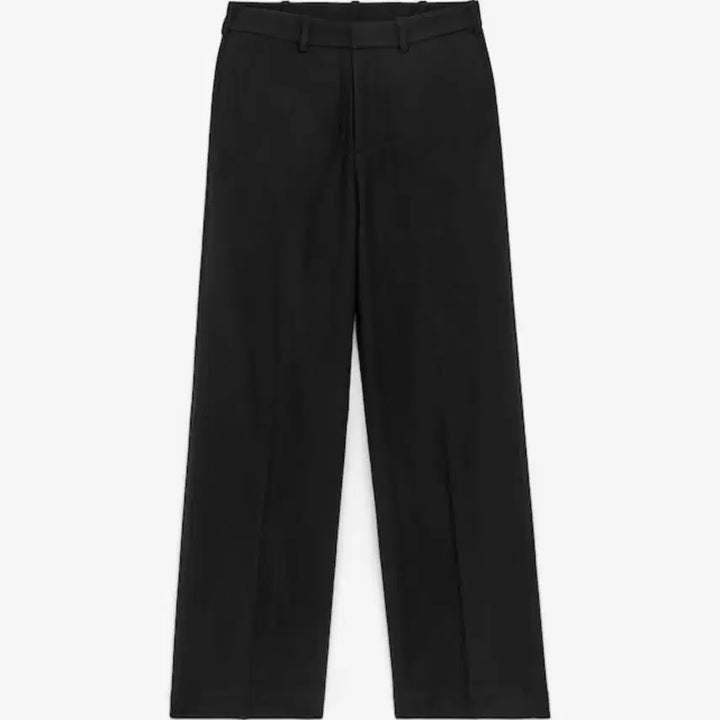[BUNJANG] Arket Relaxed Wool Trousers Black / 아르켓 블랙 릴렉스드 울 트라우저