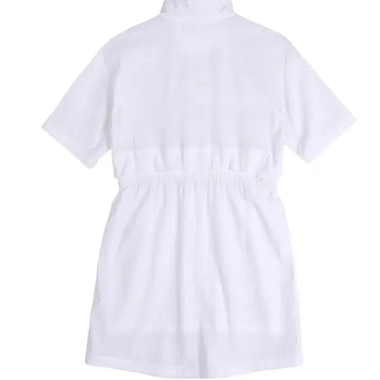 [BUNJANG] Gary &amp; Freckle Anorak Shirring Half-Zip Dress / (새옷) 게리앤프레키/ 아노락셔링 반집업원피스 m(90)