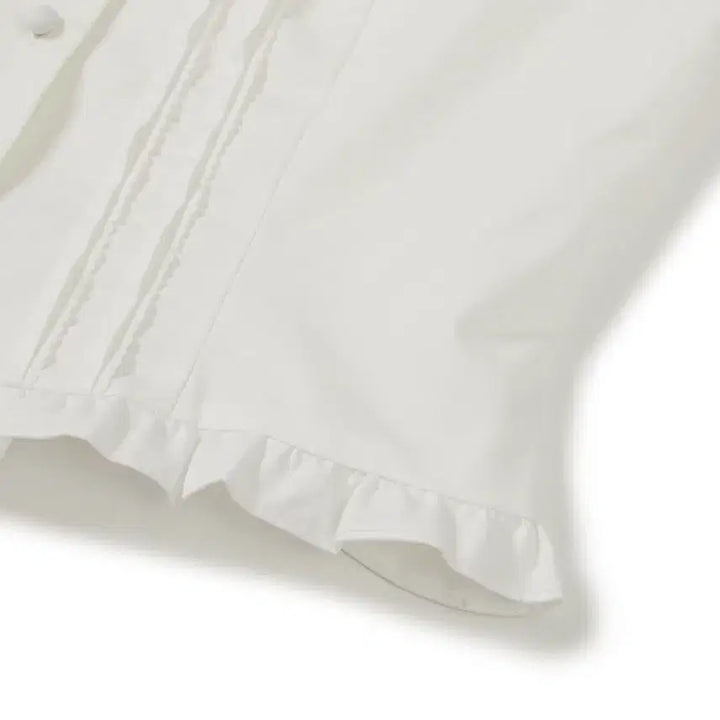 [BUNJANG] Flohm Hani Short Sleeve Blouse White XS / 플로움 하니 반팔 블라우스 화이트 XS(44-55)사이즈 판매합니다.