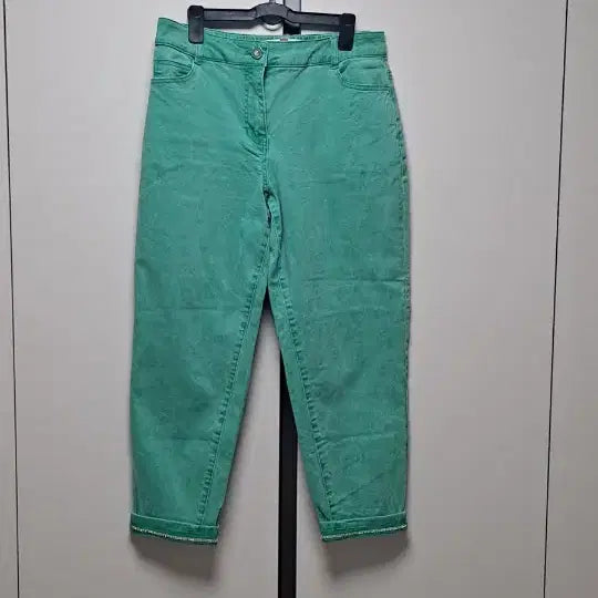 [BUNJANG] Bestbelly L Size Jade Green Boy Fit Pants / 베스트벨리바지(새상품)
