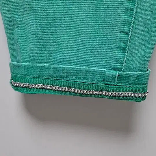 [BUNJANG] Bestbelly L Size Jade Green Boy Fit Pants / 베스트벨리바지(새상품)