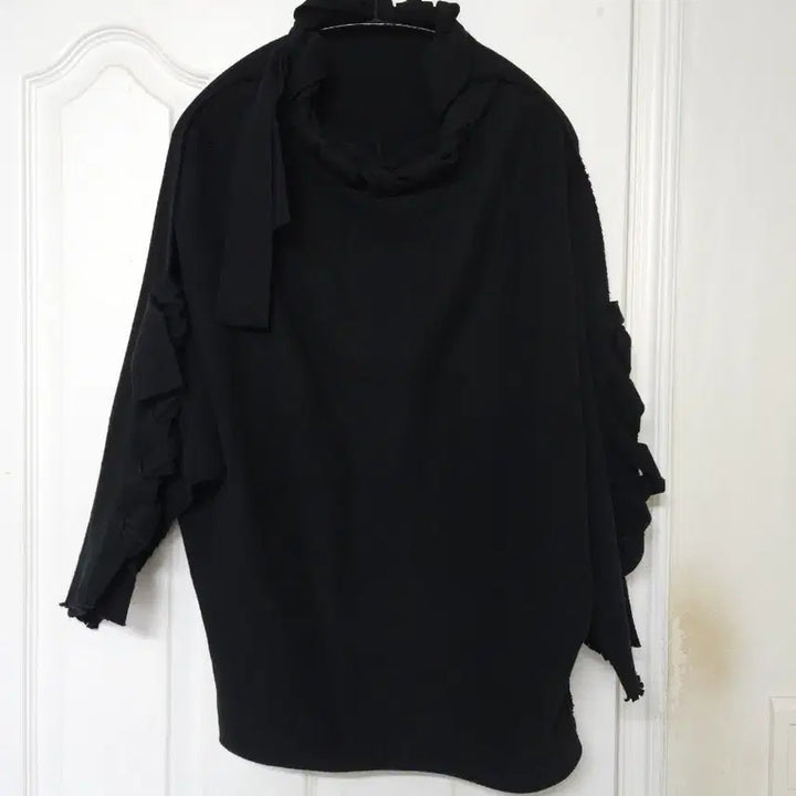 [BUNJANG] Issey Miyake A poc 7-part Sleeve Knitted Top / Issey Miyake A poc inside 7부 매듭 디테일 니트