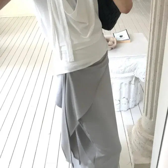 [BUNJANG] Drape Skirt - 3 Colors / <새상품> 드레이프 스커트 3color